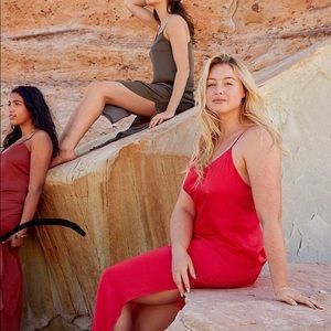 Satin Slip Dress